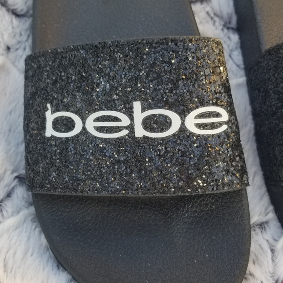 🔥BEBE!!🔥BEBE SPRINKLE SLIDES!! SIZE 7!! - Picture 3 of 8